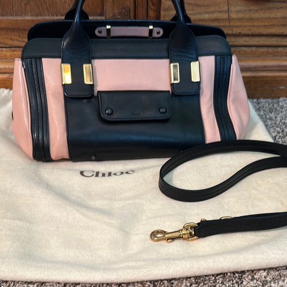 Chloe Handbags - Chloe Two-Tone Two Way Satchel